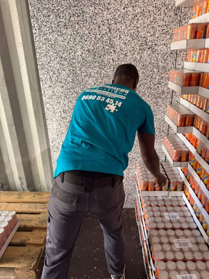 Préparation de commandes Guadeloupe